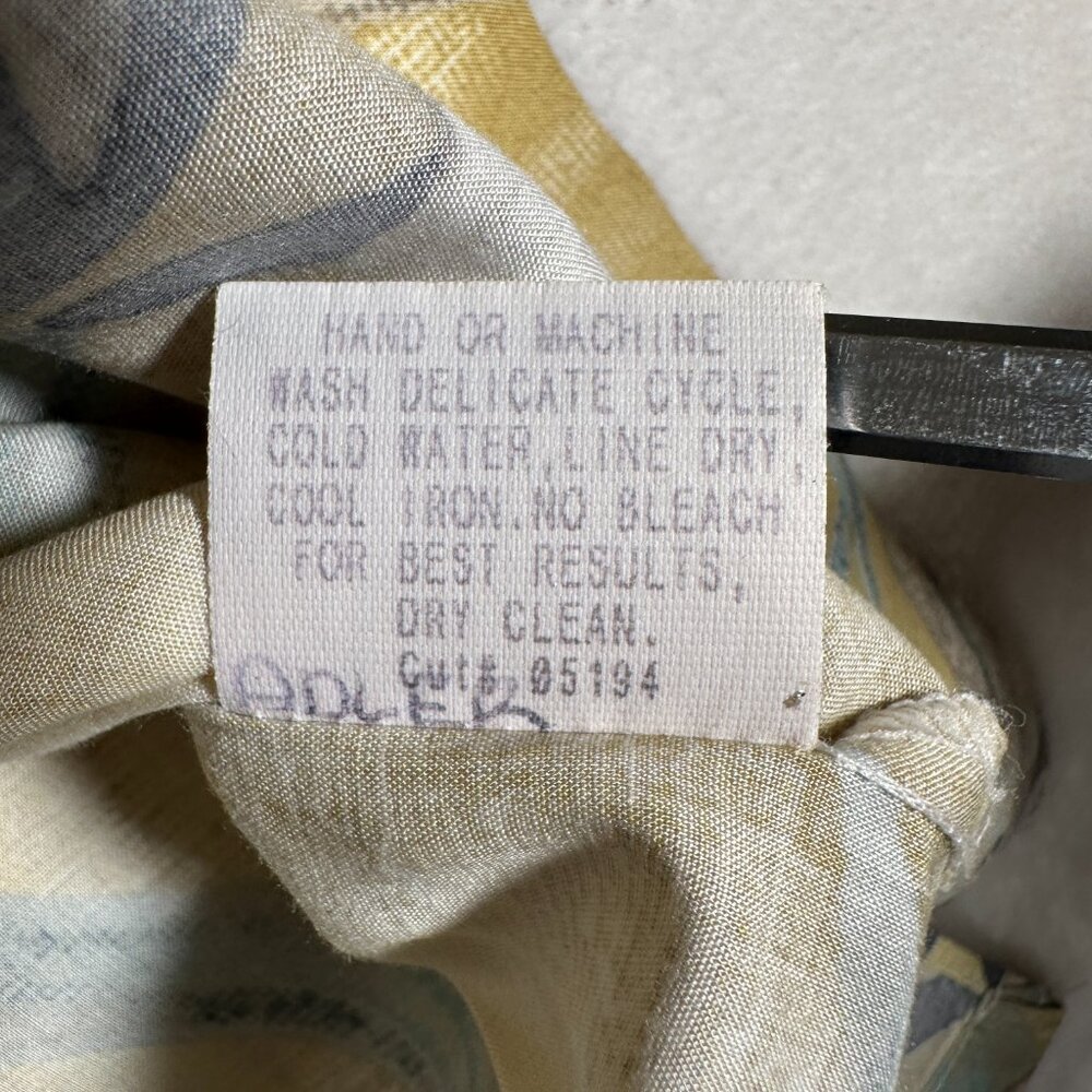 Tori Richard Hawaiian Shirt Men L Tropical Short Sleeve Single Pocket Made in US - Picture 8 of 9